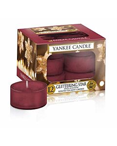 Yankee Candle Tea Lights Glittering Star